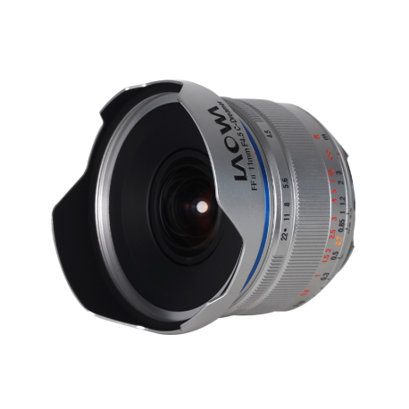 Laowa 11 mm f/4,5 FF RL pro Leica M stříbrná + dárek UV filtr zdarma